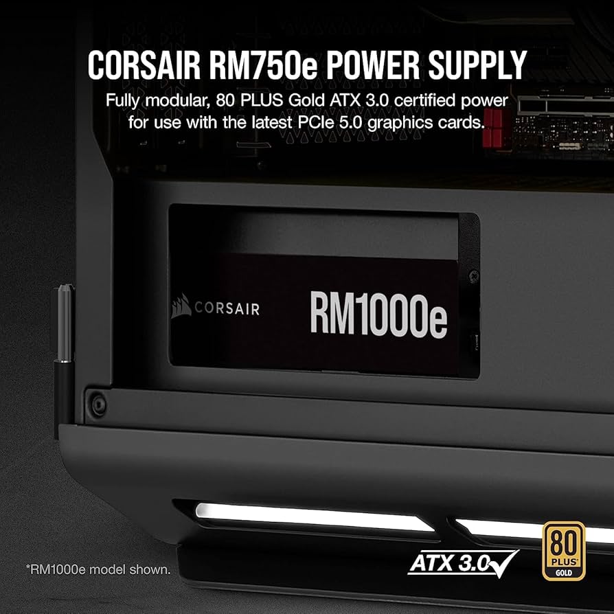 CORSAIR RM750e ATX 3.0 コルセア ATX電源 750W RMe Series RM750e Fully Modular Low-Noise ATX Power Supply
